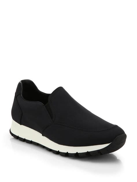 prada sport men's sneakers|prada men's slip on sneakers.